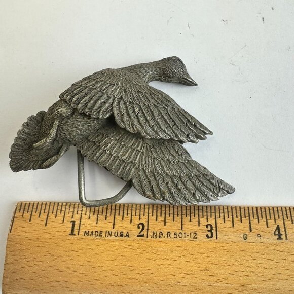 Vintage Indiana Metal Craft 1979 Duck Belt Buckle - Picture 4 of 4